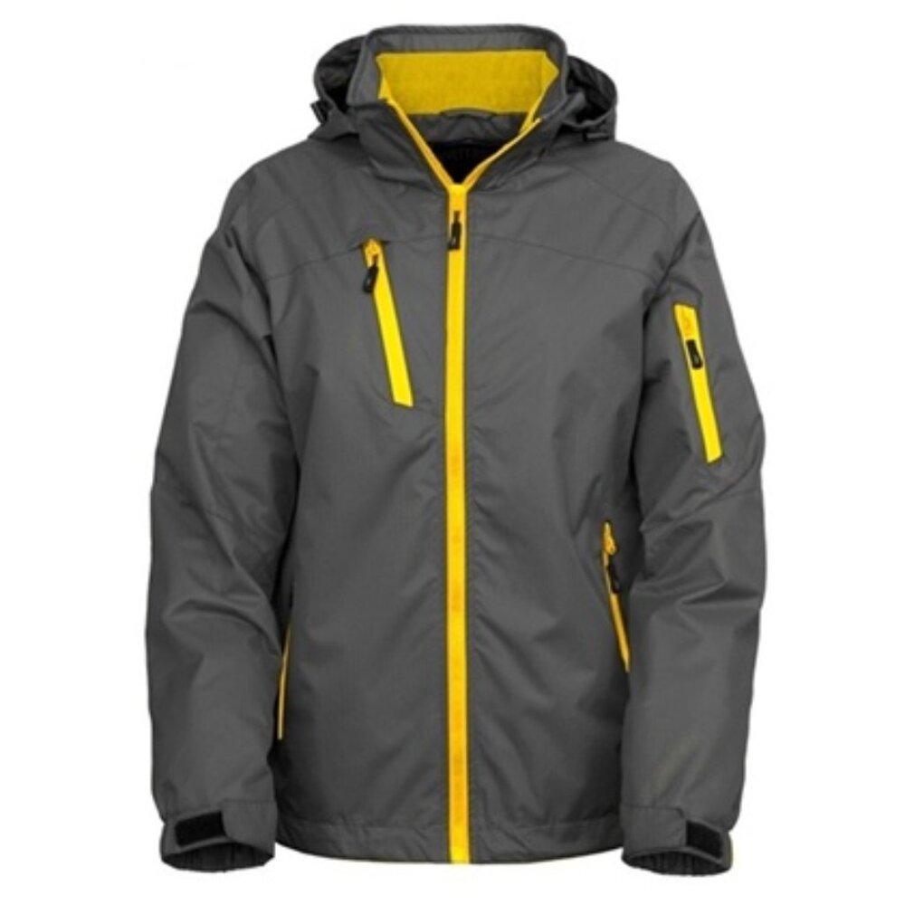 Whiteridge's FREEDOM Style #757 LADIES JACKET - GRAPHITE (GREY) - YELLOW - NEW